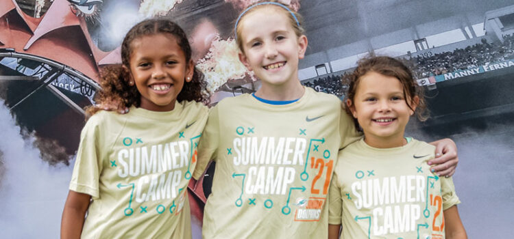 REGISTER NOW: Dolphins Football and Cheer Summer Camp