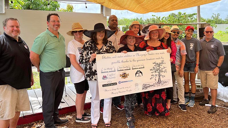 Appreciation Event Held for Supporters of Marjory’s Garden 