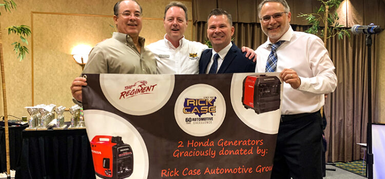 Rick Case Honda Makes Generous Donation to the Marjory Stoneman Douglas Eagle Regiment Band