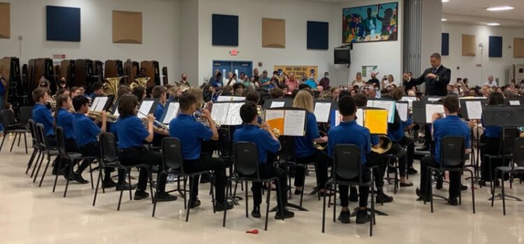 2022 Westglades Middle Summer Music Camp Crescendos to New Octave