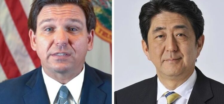 DeSantis Describes Former Prime Minister Shinzo Abe as a “Heck of an Ally”
