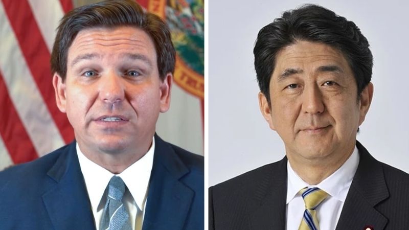 DeSantis Describes Former Prime Minister Shinzo Abe “Heck of an Ally”