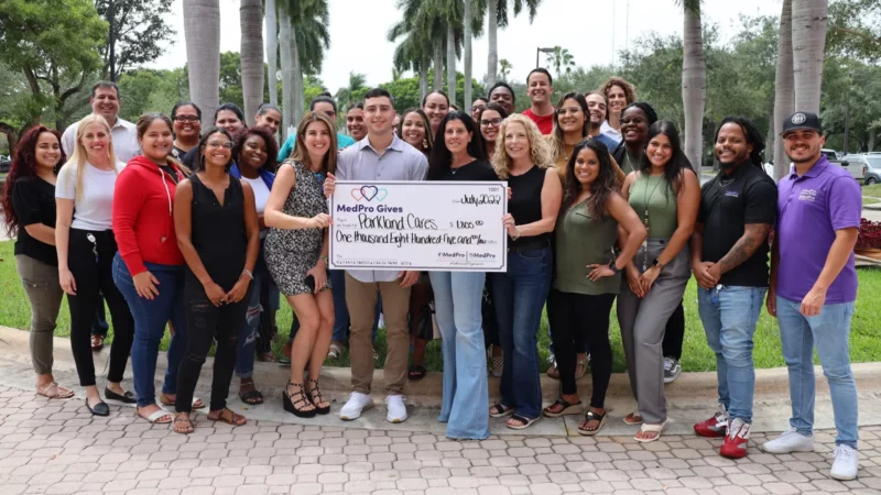 'Simple Act of Kindness': Nursing Agency Donates To Parkland Cares