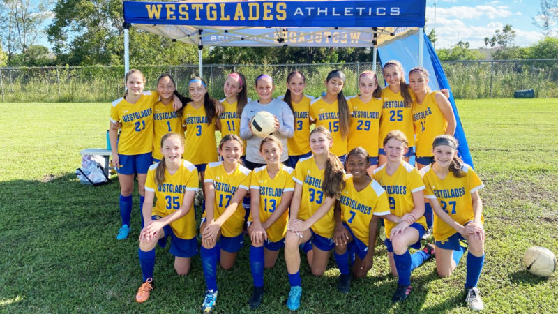 Westglades Middle School Girls Soccer Completes Another Incredible Season