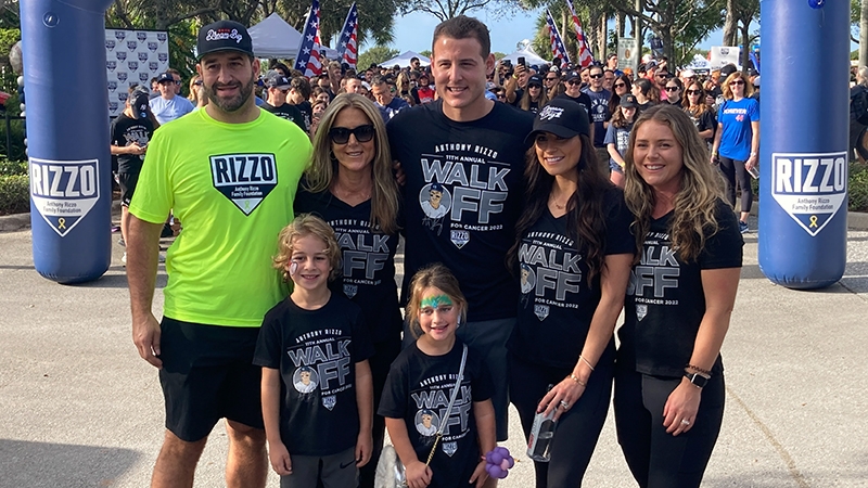 Yankees First Baseman Anthony Rizzo Raises $1.3 million for Pediatric Cancer During Parkland Event