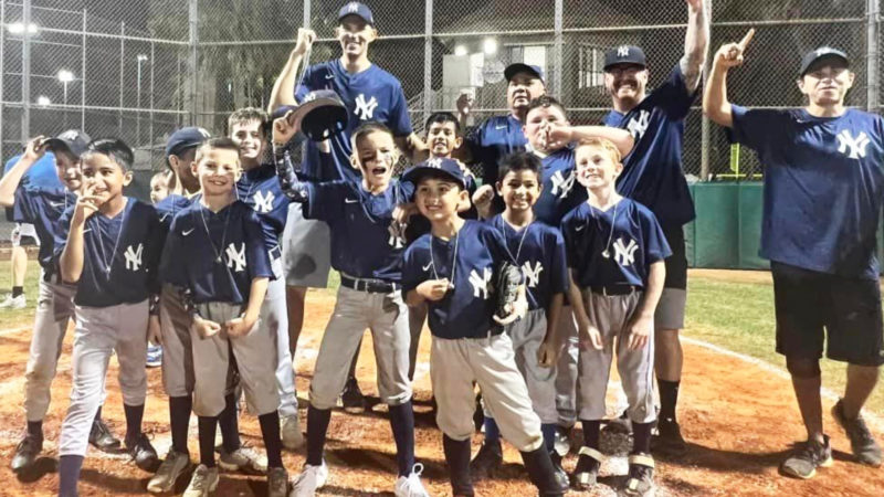 Yankees Win 8U and 9U Parkland Little League Championship – Parkland Talk