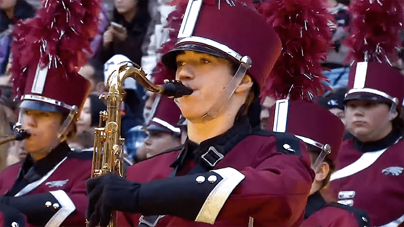 Marjory Stoneman Douglas Eagle Regiment Kicks Off New Year with Performance in London New Year's Day Parade