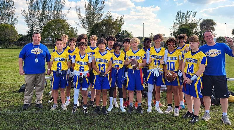 Westglades Middle School Flag Football Teams Advance To Playoffs 