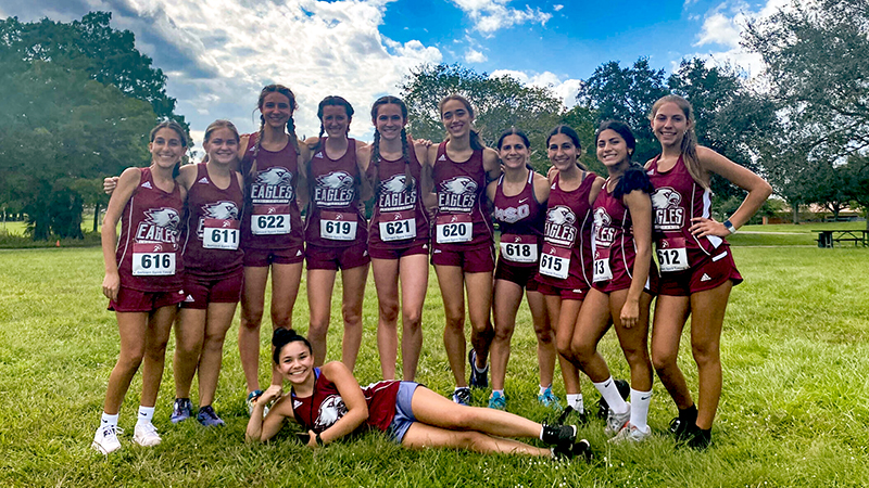 Marjory Stoneman Douglas Cross Country Competes in 1st Race