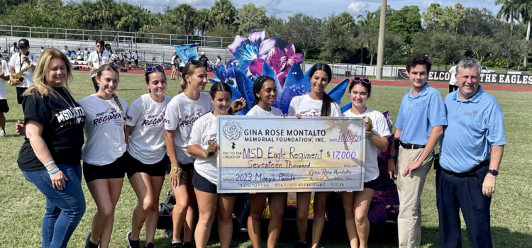 Gina Rose Montalto Foundation Donates $17K to Eagle Regiment for Thanksgiving Parade