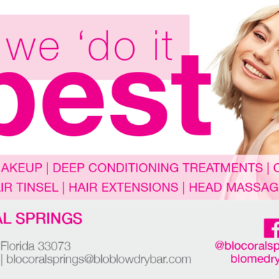 Blo Blow Dry Bar Coral Springs