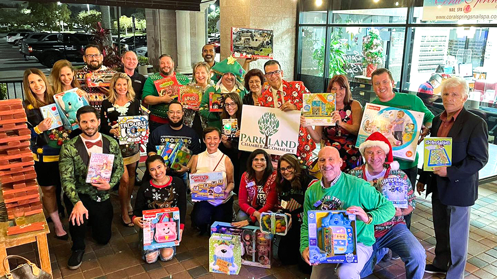 Parkland Chamber of Commerce Hosts Holiday Party Toy Drive on December 11