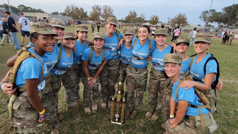 Marjory Stoneman Douglas JROTC Team Excels in State Championships