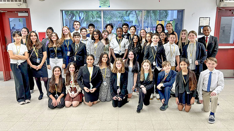 Westglades Middle School Speech and Debate Team Sets New Record with 34 Awards at MAST 5 Tournament