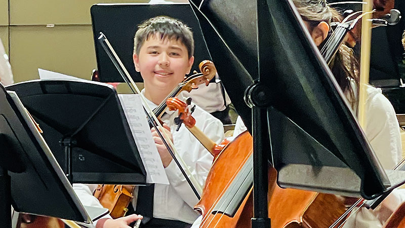 Westglades Middle School Musician Jared Lipson Takes Part in Tampa All-State Auditions