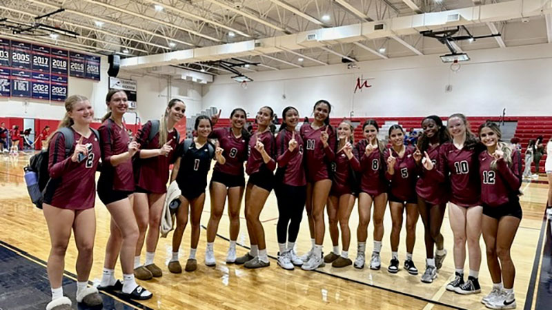 Marjory Stoneman Douglas Girls Volleyball Team Wins Preseason Classic Volleyball Tournament