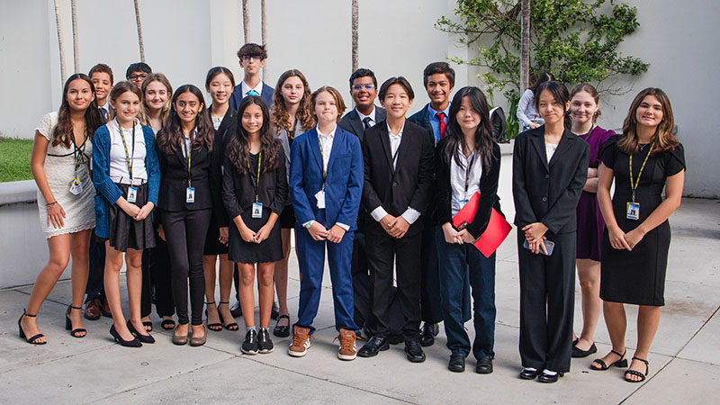 Westglades Middle School Speech & Debate Team Defies Odds, Wins Big at High School Invitational