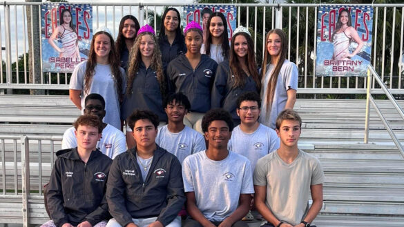 Marjory Stoneman Douglas Swim Team Shines on Senior Night