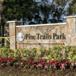 Pine trails park. Rotary club