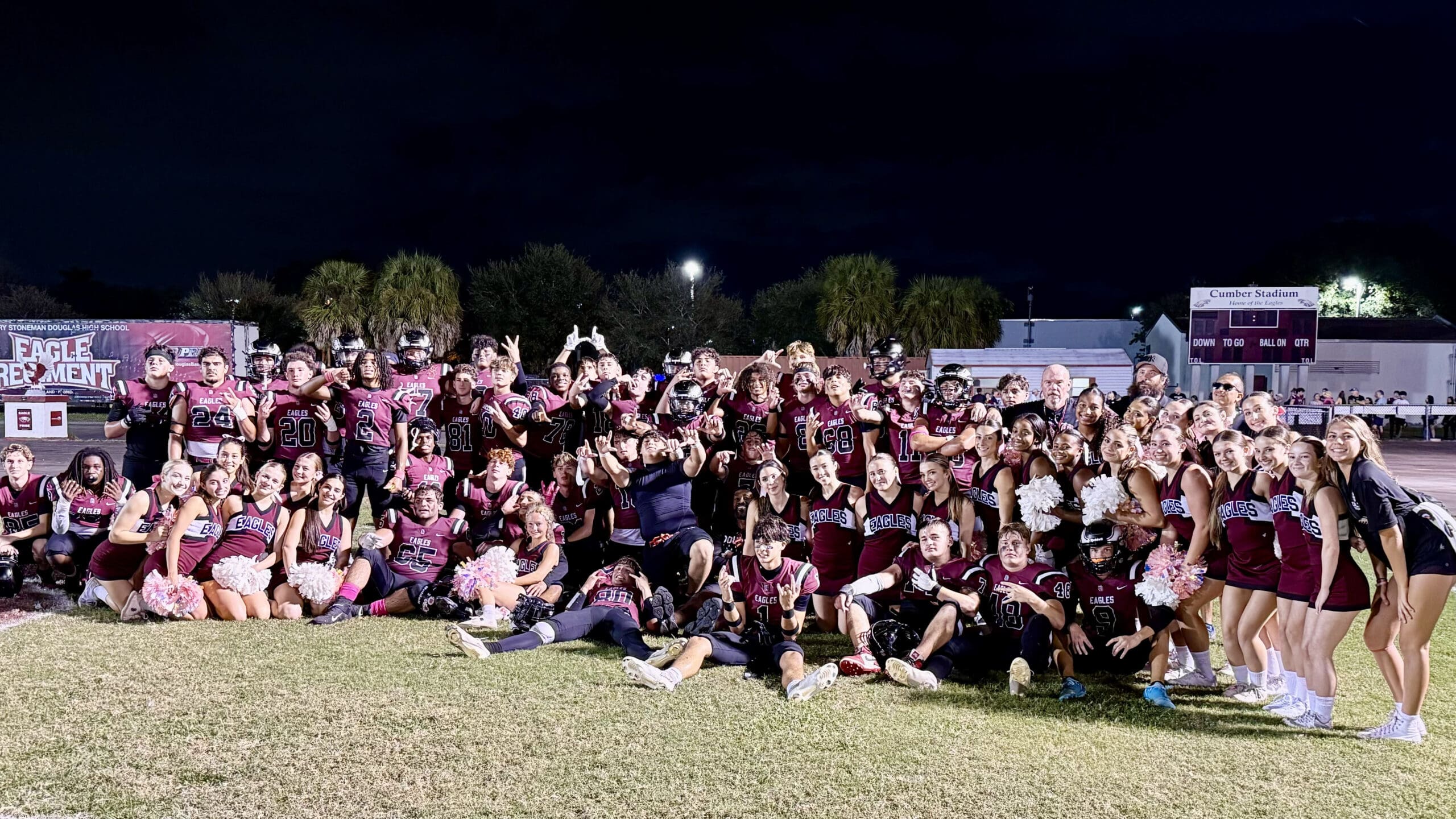 Marjory Stoneman Douglas Football Records Win Number 4 6 Marjory Stoneman Douglas Football Records Win Number 4