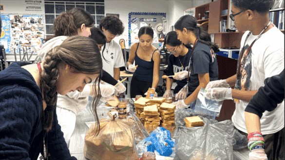 MSD's 'Feeding The Future' PB and J Drive Serves Over 400 Sandwiches 22