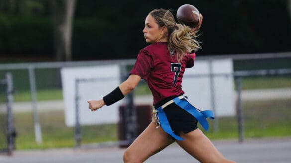 MSD Flag Football Celebrates Senior Night, Puccio Reaches 100 TD Milestone