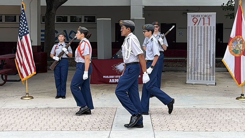 Marjory Stoneman Douglas JROTC Honors 9/11 Victims With Daylong Tribute 6 Marjory Stoneman Douglas JROTC Honors 9/11 Victims With Daylong Tribute 5