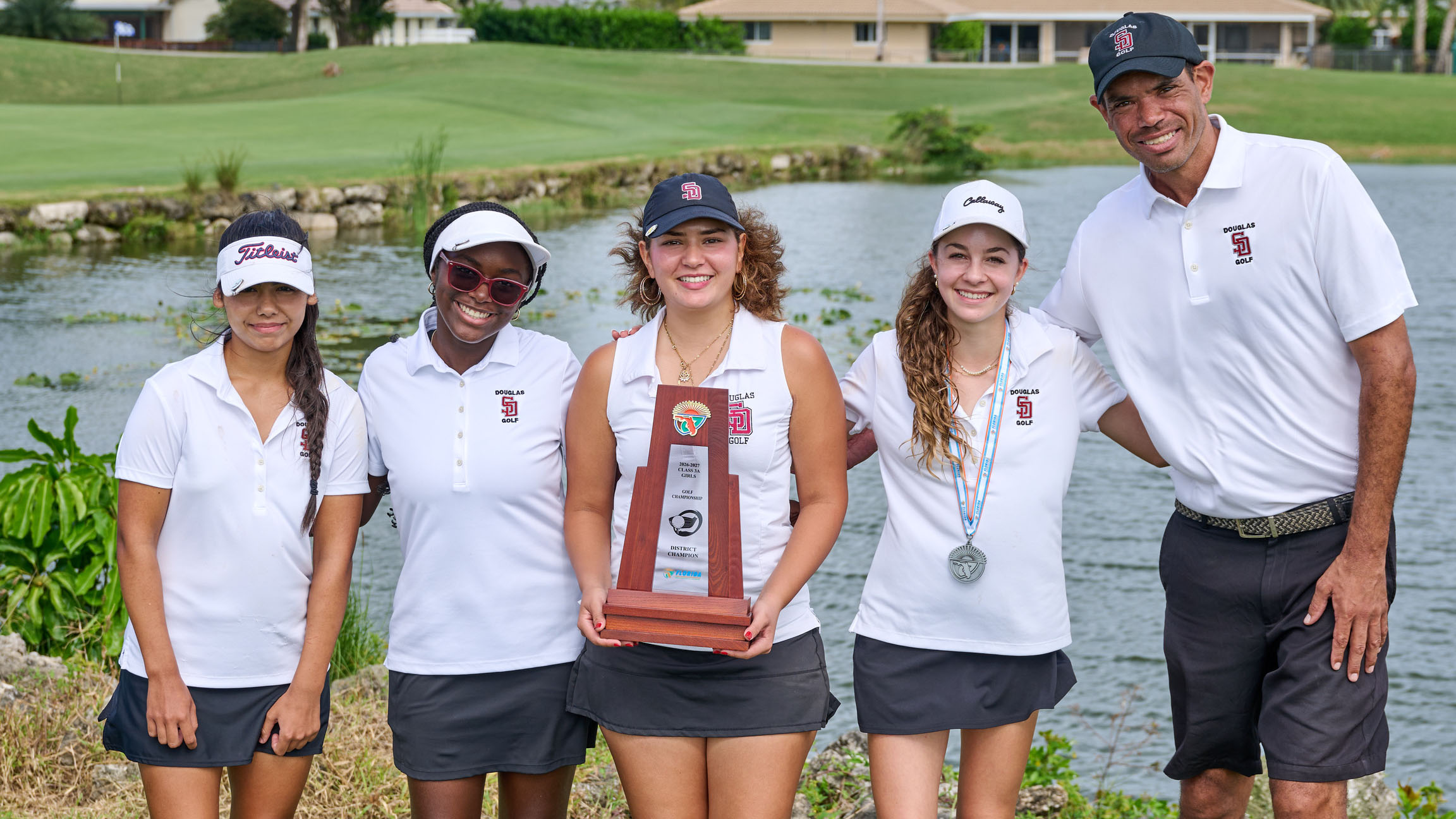 Marjory Stoneman Douglas Golf Teams Celebrate District Title and Runner-Up Finish 6 Marjory Stoneman Douglas Golf Teams Celebrate District Title and Runner-Up Finish 6